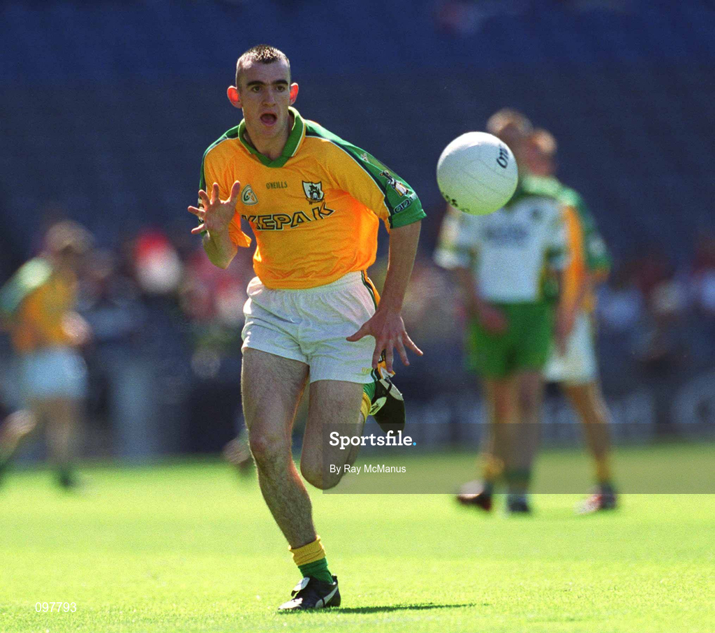 25 August 2002; GerMcCullagh of Meath during the All-Ireland Minor Football Championship Semi-Final match between Meath and Kerry at Croke Park in Dublin. Photo by Ray McManus/Sportsfile