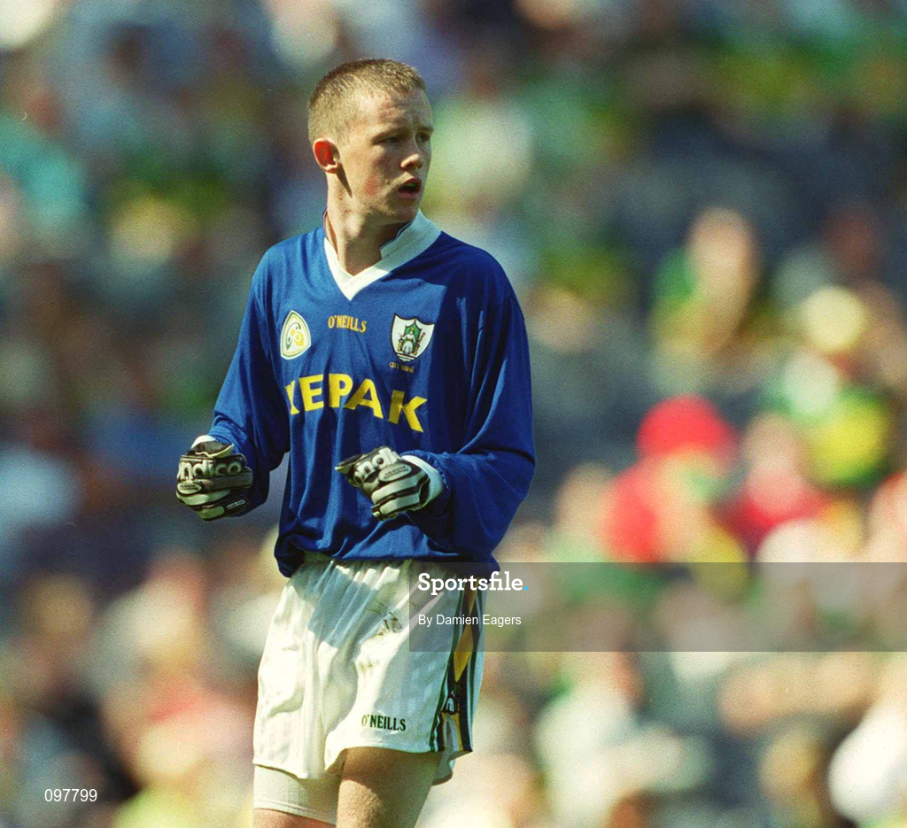 25 August 2002; Mark Brennan of Meath during the All-Ireland Minor Football Championship Semi-Final match between Meath and Kerry at Croke Park in Dublin. Photo by Damien Eagers/Sportsfile