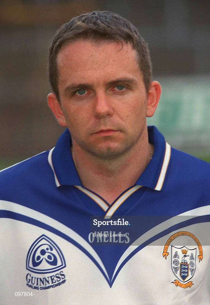 29 August 2002; David Fitzgerald during a Clare Hurling squad portraits session at Cusack Park in Ennis, Clare. Photo by Brian Lawless/Sportsfile