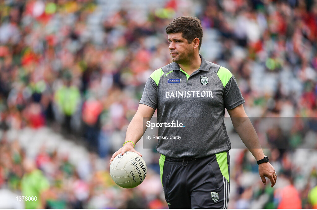 26 August 2017; Kerry manager Éamonn Fitzmaurice during the GAA Football All-Ireland Senior Championship Semi-Final Replay match between Kerry and Mayo at Croke Park in Dublin. Photo by Ramsey Cardy/Sportsfile
