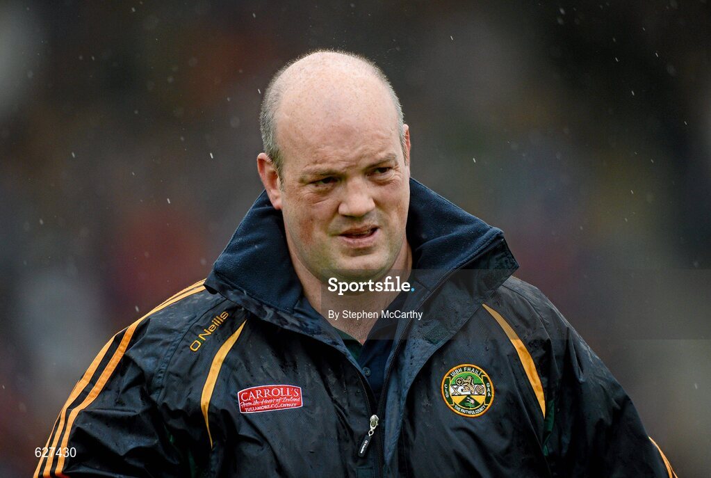 2 June 2012; Offaly manager Ollie Baker. Leinster GAA Hurling Senior Championship Quarter-Final, Offaly v Wexford, O'Connor Park, Tullamore, Co. Offaly. Picture credit: Stephen McCarthy / SPORTSFILE