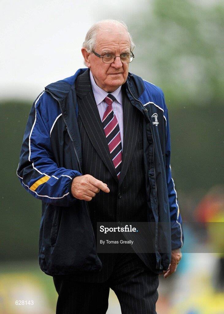 2 June 2012; Michael Hunt, President of the Irish Schools' Athletics Association, in attendance at the Aviva All Ireland Schools’ Track and Field Championships 2012. Tullamore Harriers AC, Tullamore, Co. Offaly. Picture credit: Tomas Greally / SPORTSFILE