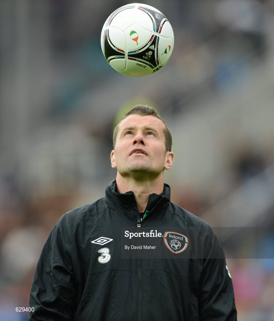 5 June 2012; Republic of Ireland's Shay Given  in action during squad training ahead of UEFA EURO 2012 which begins on June 8th. Republic of Ireland EURO2012 Squad Training, Arka Stadium, Gdynia, Poland. Picture credit: David Maher / SPORTSFILE