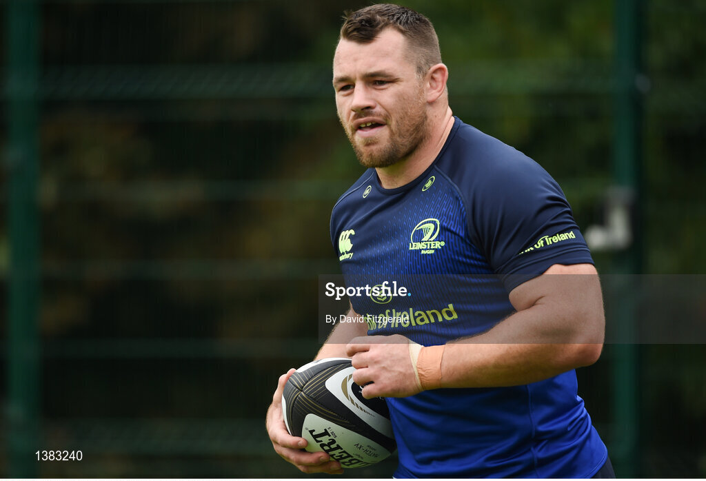 4 September 2017; Cian Healy of Leinster squad training at the UCD in Belfield, Dublin. Photo by David Fitzgerald/Sportsfile