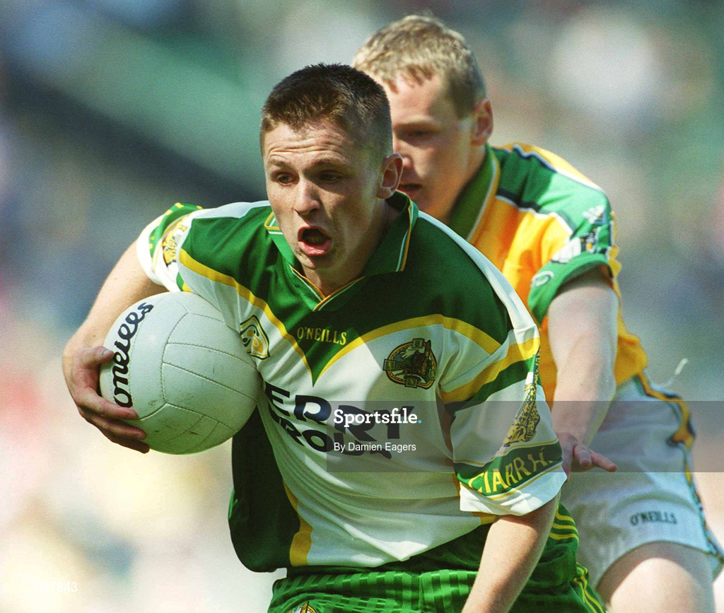25 August 2002; Ben Brosnan of Kerry during the All-Ireland Minor Football Championship Semi-Final match between Meath and Kerry at Croke Park in Dublin. Photo by Damien Eagers/Sportsfile