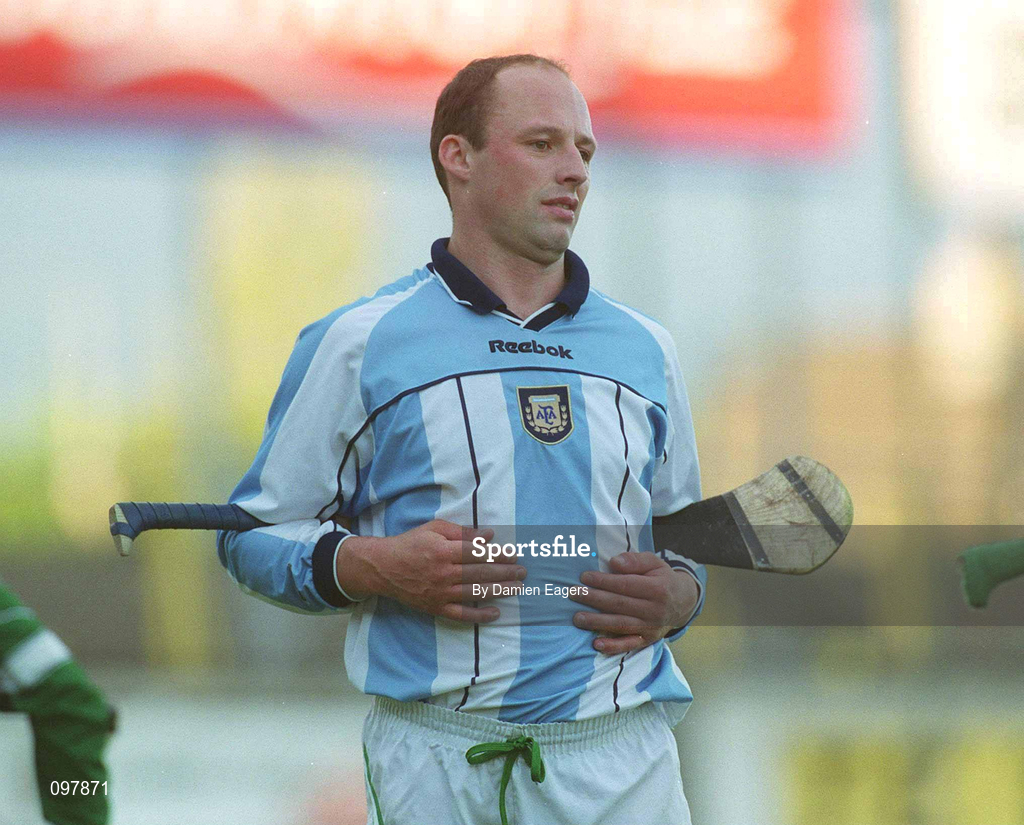 30 August 2002; Andy Comerford during a Kilkenny hurling press night prior to their All-Ireland Hurling Final against Clare. Photo by Damien Eagers/Sportsfile