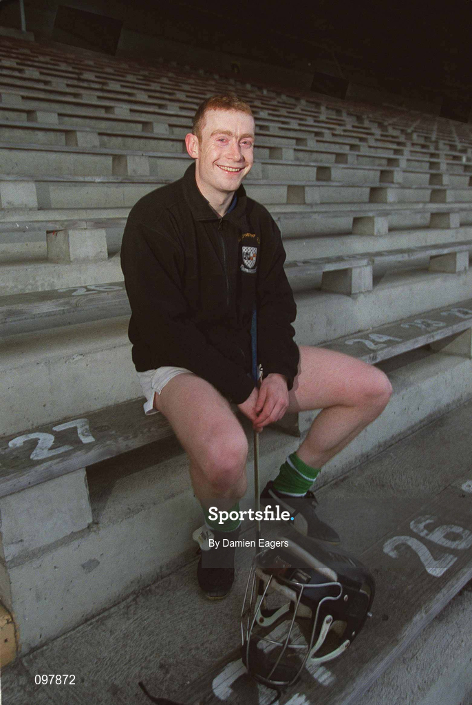30 August 2002; Peter Barry poses for a portrait during a Kilkenny hurling press night prior to their All-Ireland Hurling Final against Clare. Photo by Damien Eagers/Sportsfile
