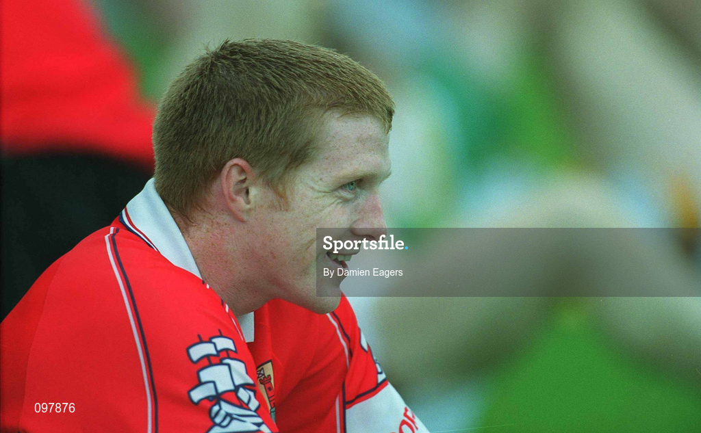 30 August 2002; Henry Shefflin during a Kilkenny hurling press night prior to their All-Ireland Hurling Final against Clare. Photo by Damien Eagers/Sportsfile