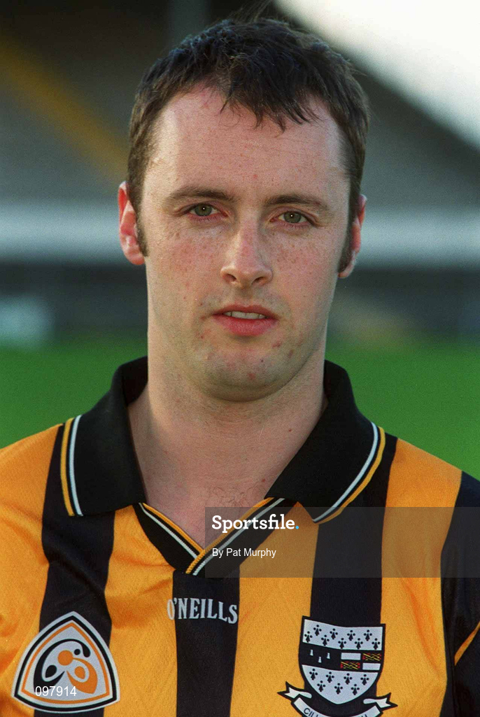 30 August 2002; Alan Geoghegan during a Kilkenny hurling squad portrait session at Nowlan Park in Kilkenny. Photo by Pat Murphy/Sportsfile
