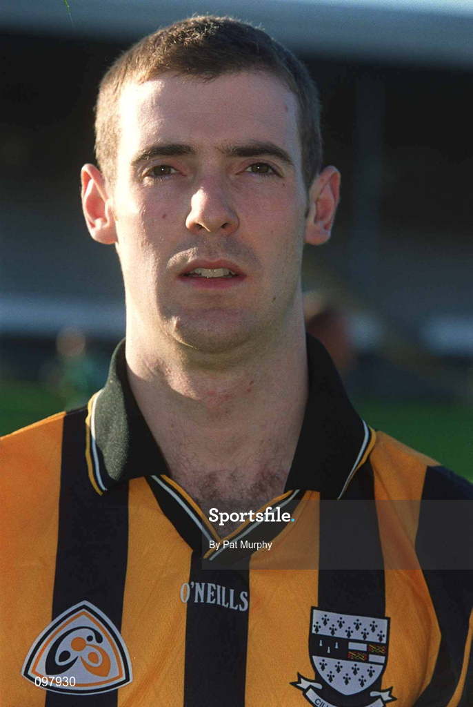 30 August 2002; Aidan Cummins during a Kilkenny hurling squad portrait session at Nowlan Park in Kilkenny. Photo by Pat Murphy/Sportsfile