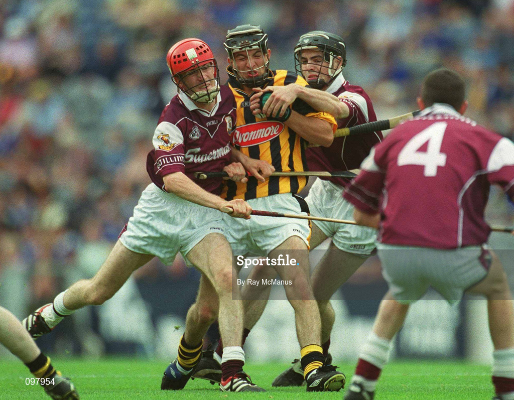 18 August 2002; Richie Power of Kilkenny during the All-Ireland Minor Hurling Championship Semi-Final match between Kilkenny and Galway at Croke Park in Dublin. Photo by Ray McManus/Sportsfile