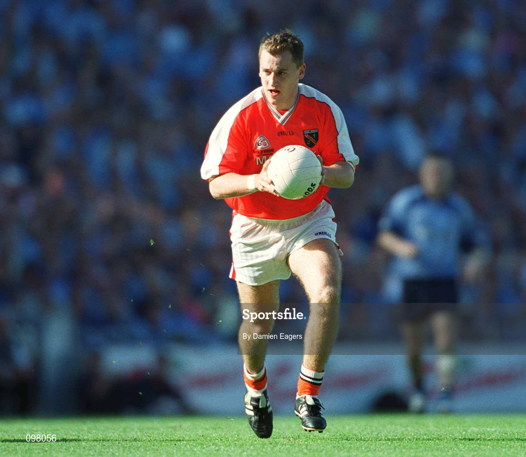 1 September 2002; Paddy McKeever of Armagh during the Bank of Ireland All-Ireland Senior Football Championship Semi-Final match between Armagh and Dublin at Croke Park in Dublin. Photo by Damien Eagers/Sportsfile