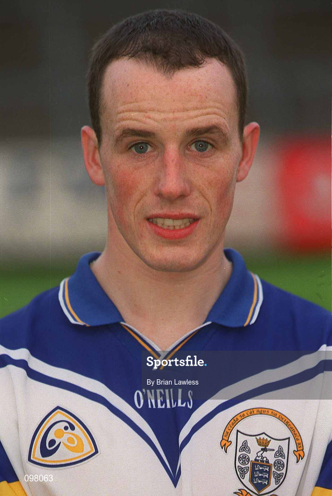 29 August 2002; Ger O'Connell during a Clare Hurling squad portraits session at Cusack Park in Ennis, Clare. Photo by Brian Lawless/Sportsfile