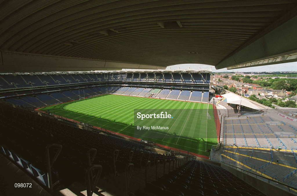 1 September 2002; A general view of the stadium prior to the Bank of Ireland All-Ireland Senior Football Championship Semi-Final match between Armagh and Dublin at Croke Park in Dublin. Photo by Ray McManus/Sportsfile