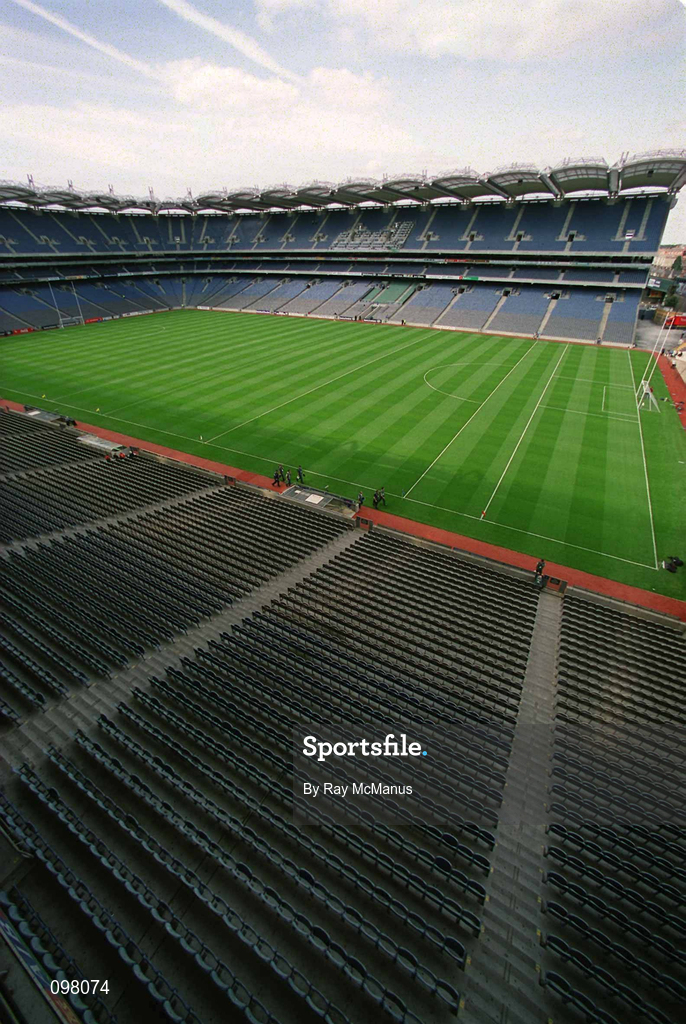 1 September 2002; A general view of Croke Park prior to the Bank of Ireland All-Ireland Senior Football Championship Semi-Final match between Armagh and Dublin at Croke Park in Dublin. Photo by Ray McManus/Sportsfile