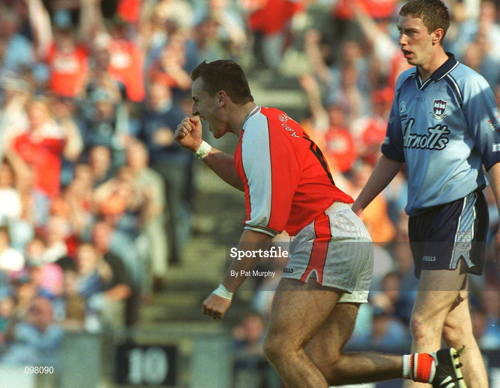 1 September 2002; Paddy McKeever of Armagh during the Bank of Ireland All-Ireland Senior Football Championship Semi-Final match between Armagh and Dublin at Croke Park in Dublin. Photo by Pat Murphy/Sportsfile
