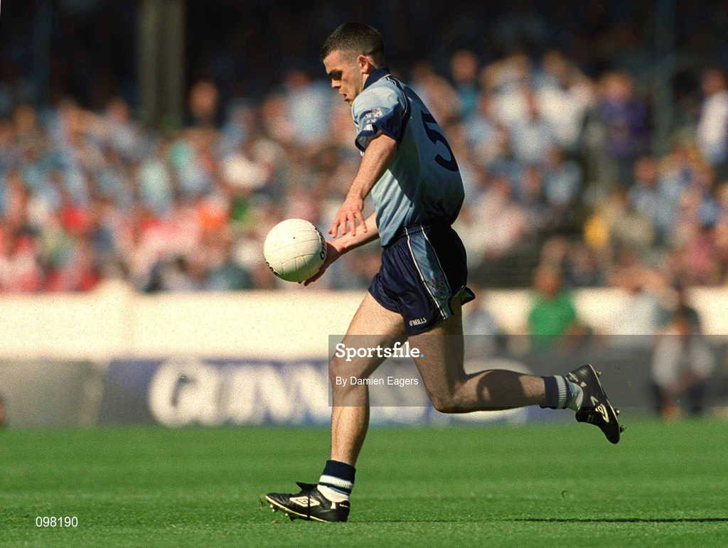 1 September 2002; Paul Casey of Dublin during the Bank of Ireland All-Ireland Senior Football Championship Semi-Final match between Armagh and Dublin at Croke Park in Dublin. Photo by Damien Eagers/Sportsfile