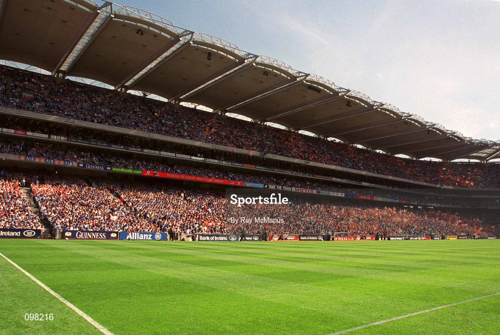 1 September 2002; A general view of the Cusack Stand during the Bank of Ireland All-Ireland Senior Football Championship Semi-Final match between Armagh and Dublin at Croke Park in Dublin. Photo by Ray McManus/Sportsfile