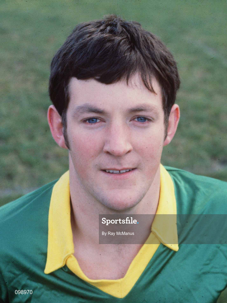 7 September 1982; Charlie Nelligan of Kerry poses for a portrait during the Kerry press night ahead of the 1982 All-Ireland Senior Football Championship Final at the Fitzgerald Stadium in Killarney. Photo by Ray McManus/Sportsfile