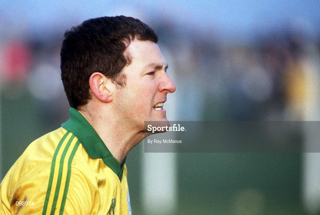 4 March 1989; Kerry goalkeeper Charlie Nelligan during the Royal Liver Assurance National Football League Division Two match between Kerry and Westmeath at Ballybunion in Kerry. Photo by Ray McManus/Sportsfile