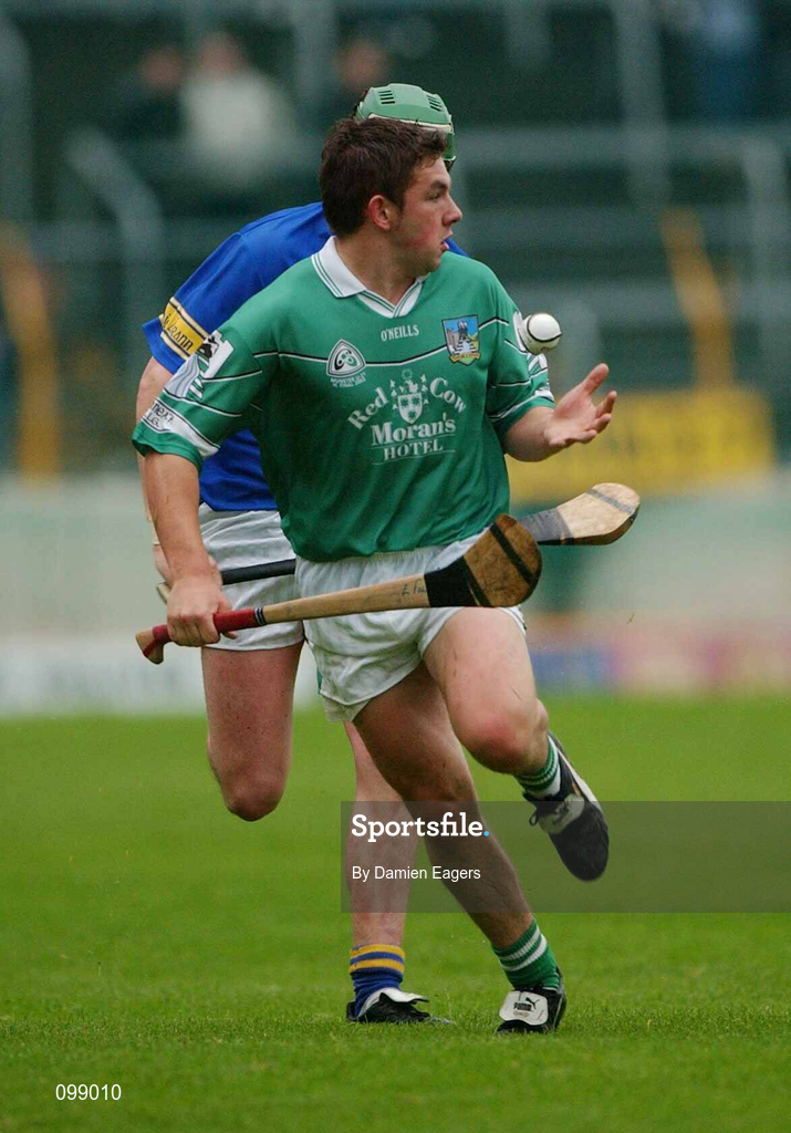 8 August 2002; Eoin Foley of Limerick during the Munster U21 Hurling Championship Final match between Tipperary and Limerick at Semple Stadium in Thurles, Tipperary. Photo by Damien Eagers/Sportsfile