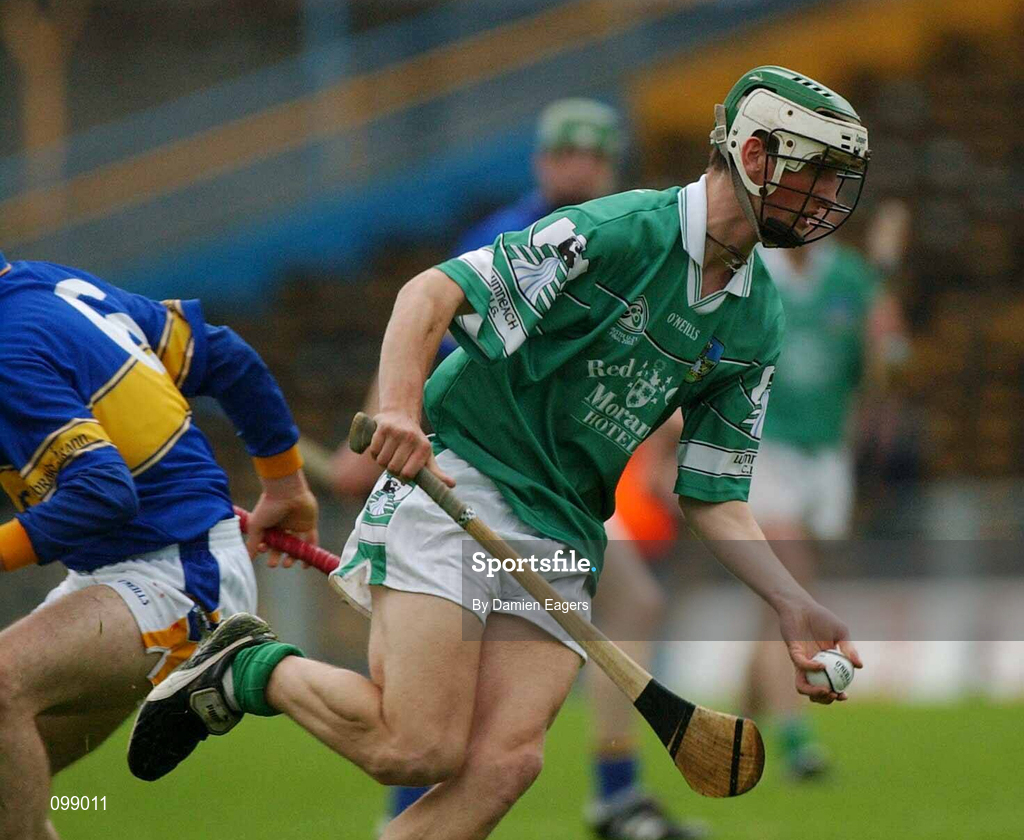 8 August 2002; James O'Brien of Limerick during the Munster U21 Hurling Championship Final match between Tipperary and Limerick at Semple Stadium in Thurles, Tipperary. Photo by Damien Eagers/Sportsfile