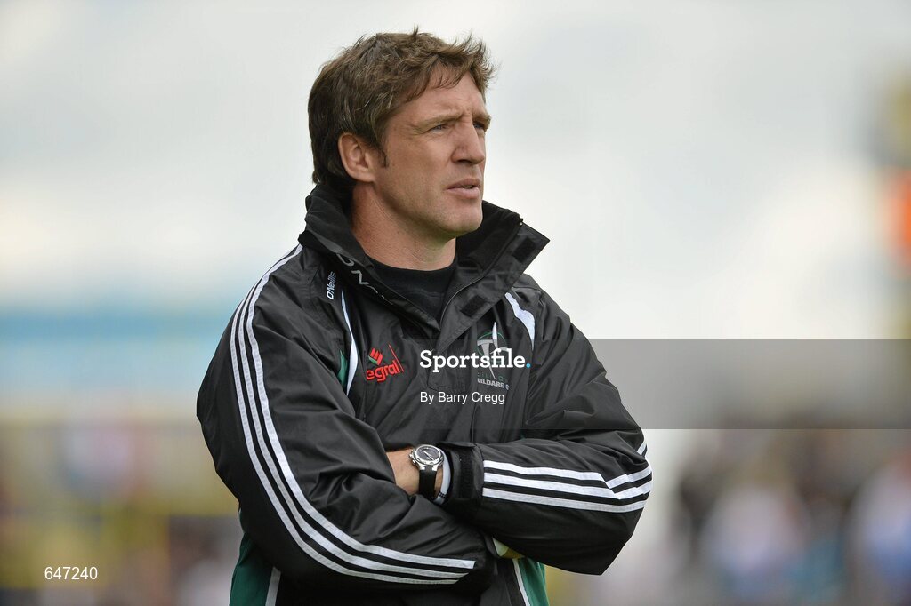 17 June 2012; Kildare manager Kieren McGeeney. Leinster GAA Football Senior Championship Quarter-Final, Offaly v Kildare, O'Moore Park, Portlaoise, Co. Laois. Picture credit: Barry Cregg / SPORTSFILE