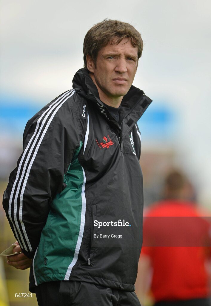 17 June 2012; Kildare manager Kieren McGeeney. Leinster GAA Football Senior Championship Quarter-Final, Offaly v Kildare, O'Moore Park, Portlaoise, Co. Laois. Picture credit: Barry Cregg / SPORTSFILE