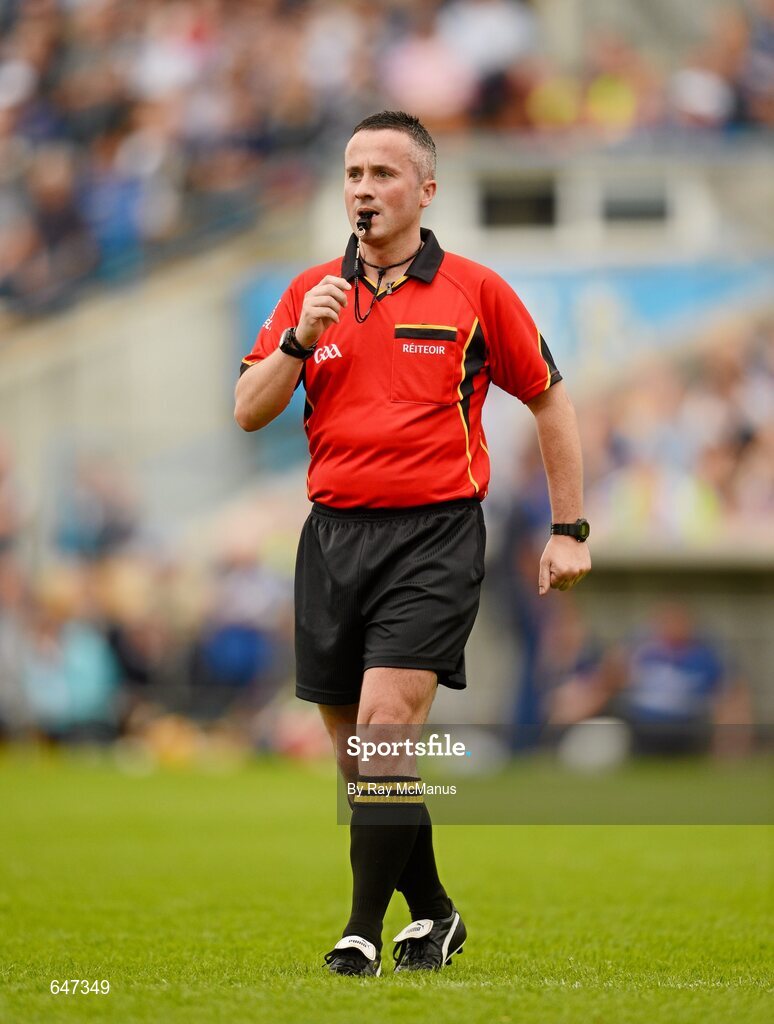 17 June 2012; Referee James McGrath. Munster GAA Hurling Senior Championship Semi-Final, Clare v Waterford, Semple Stadium, Thurles, Co. Tipperary. Picture credit: Ray McManus / SPORTSFILE