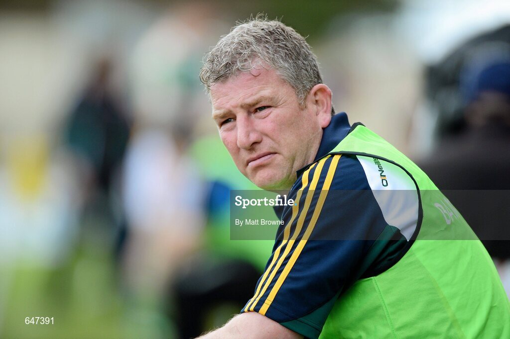 17 June 2012; Offaly manager Tom Coffey. Leinster GAA Football Senior Championship Quarter-Final, Offaly v Kildare, O'Moore Park, Portlaoise, Co. Laois. Picture credit: Matt Browne / SPORTSFILE