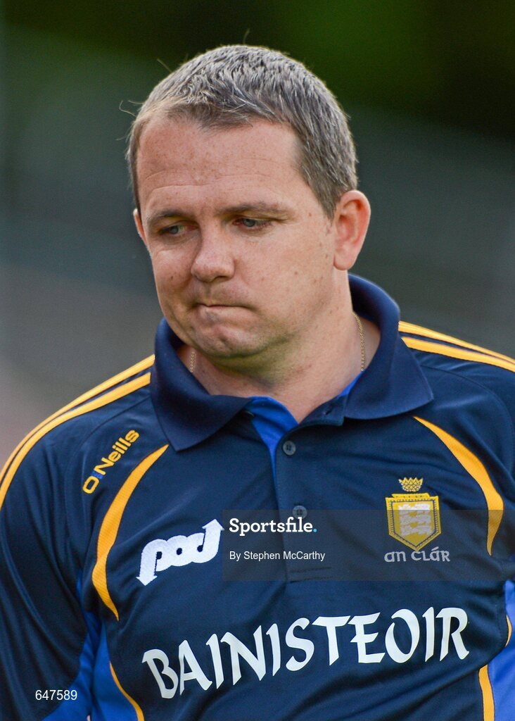 17 June 2012; Clare manager Davy Fitzgerald. Munster GAA Hurling Senior Championship Semi-Final, Clare v Waterford, Semple Stadium, Thurles, Co. Tipperary. Picture credit: Stephen McCarthy / SPORTSFILE