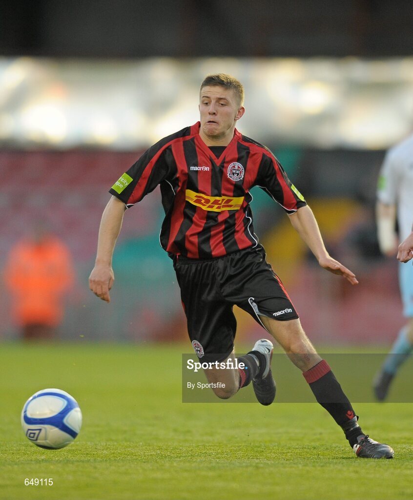 11 March 2011; Keith Buckley, Drogheda United. Airtricity League Premier Division, Bohemians v Drogheda United, Dalymount Park, Dublin. Photo by Sportsfile