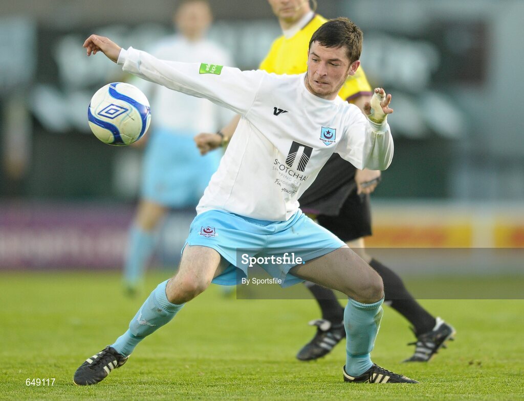 11 March 2011; Ryan Brennan, Drogheda United. Airtricity League Premier Division, Bohemians v Drogheda United, Dalymount Park, Dublin. Photo by Sportsfile