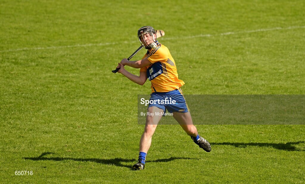 17 June 2012; Nicky O'Connell, Clare. Munster GAA Hurling Senior Championship Semi-Final, Clare v Waterford, Semple Stadium, Thurles, Co. Tipperary. Picture credit: Ray McManus / SPORTSFILE