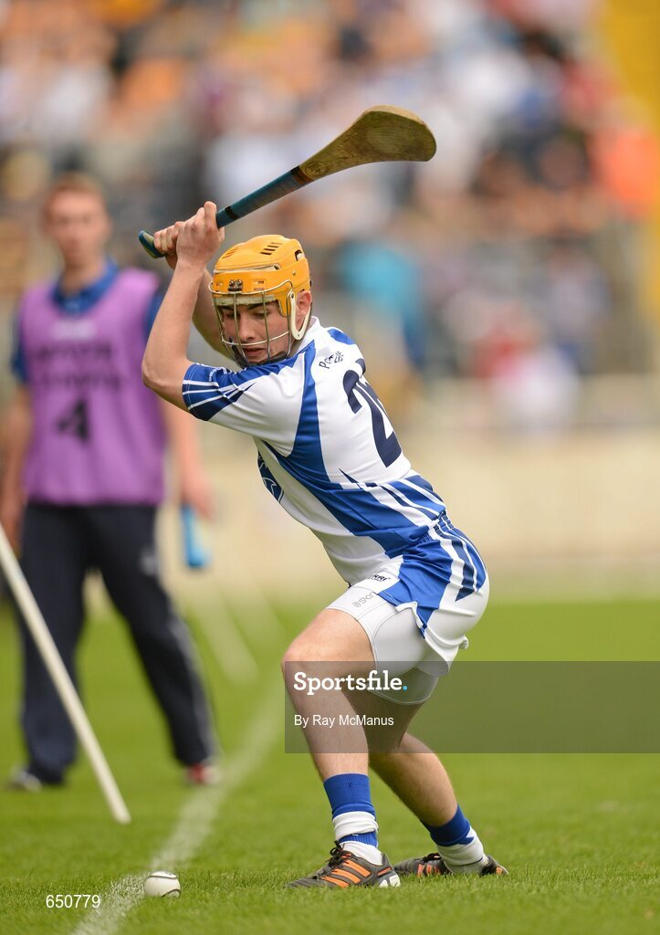 17 June 2012; Thomas Ryan takes a line ball for Waterford. Munster GAA Hurling Senior Championship Semi-Final, Clare v Waterford, Semple Stadium, Thurles, Co. Tipperary. Picture credit: Ray McManus / SPORTSFILE