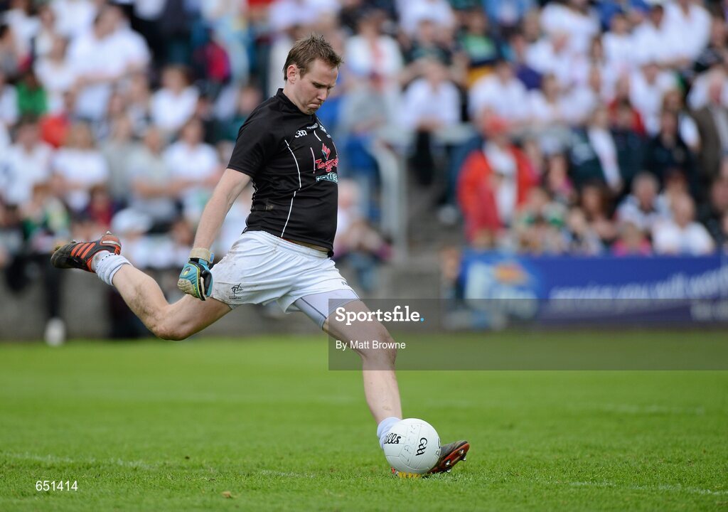 17 June 2012; Shane Connolly, Kildare. Leinster GAA Football Senior Championship Quarter-Final, Offaly v Kildare, O'Moore Park, Portlaoise, Co. Laois. Picture credit: Matt Browne / SPORTSFILE