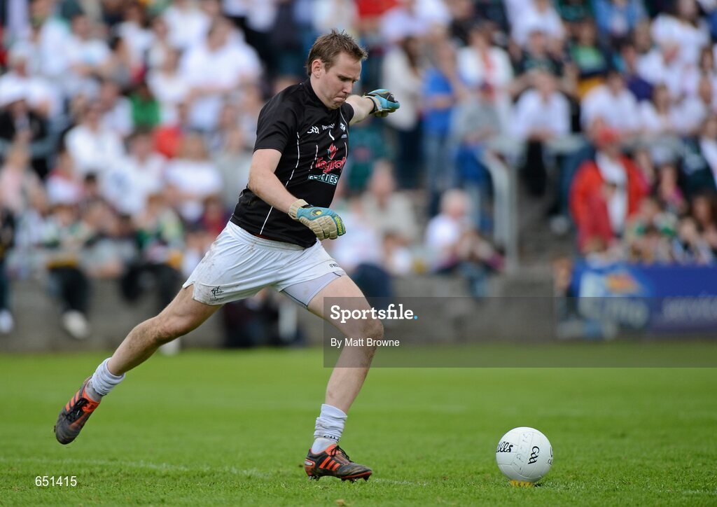 17 June 2012; Shane Connolly, Kildare. Leinster GAA Football Senior Championship Quarter-Final, Offaly v Kildare, O'Moore Park, Portlaoise, Co. Laois. Picture credit: Matt Browne / SPORTSFILE