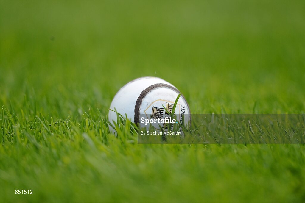 17 June 2012; A general view of a Munster Hurling Championship sliotar. Munster GAA Hurling Senior Championship Semi-Final, Clare v Waterford, Semple Stadium, Thurles, Co. Tipperary. Picture credit: Stephen McCarthy / SPORTSFILE