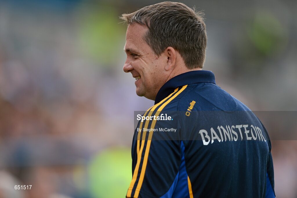 17 June 2012; Clare manager Davy Fitzgerald. Munster GAA Hurling Senior Championship Semi-Final, Clare v Waterford, Semple Stadium, Thurles, Co. Tipperary. Picture credit: Stephen McCarthy / SPORTSFILE