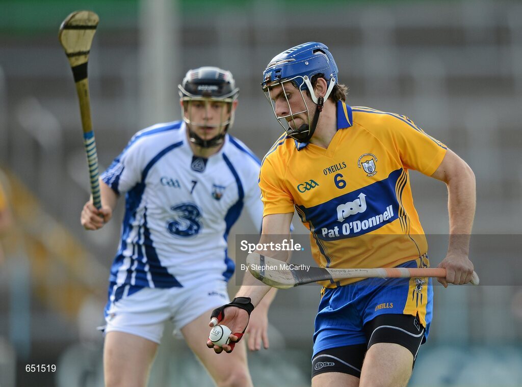 17 June 2012; James McInerney, Clare. Munster GAA Hurling Senior Championship Semi-Final, Clare v Waterford, Semple Stadium, Thurles, Co. Tipperary. Picture credit: Stephen McCarthy / SPORTSFILE