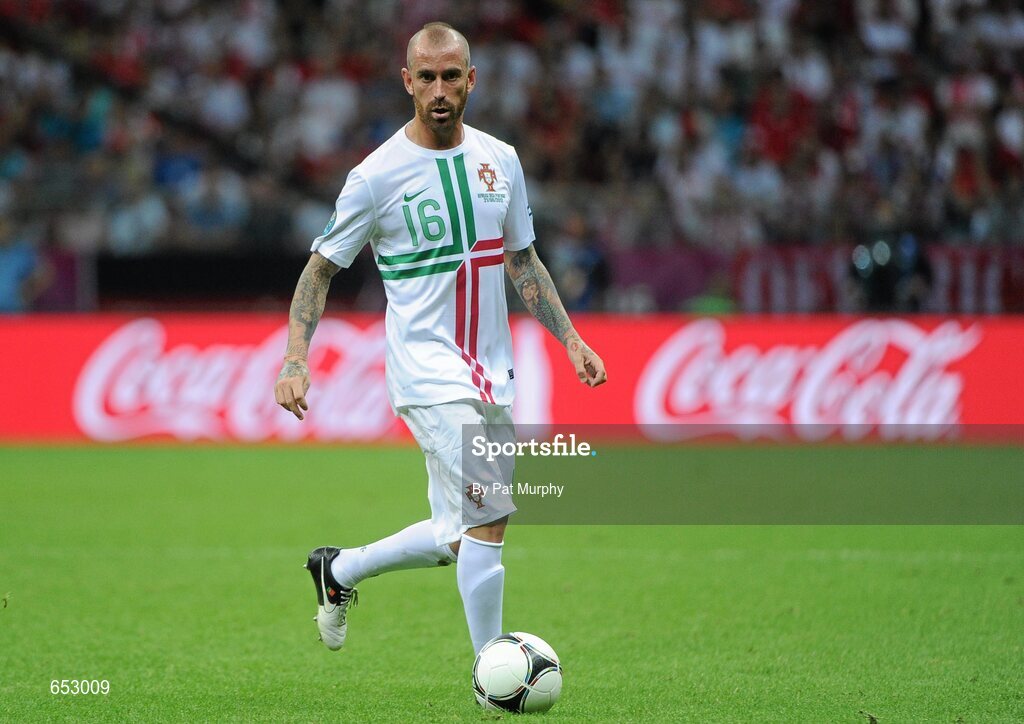 21 June 2012; Raul Meireles, Portugal. UEFA EURO 2012, Quarter-Final, Czech Republic v Portugal, National Stadium, Warsaw, Poland. Picture credit: Pat Murphy / SPORTSFILE