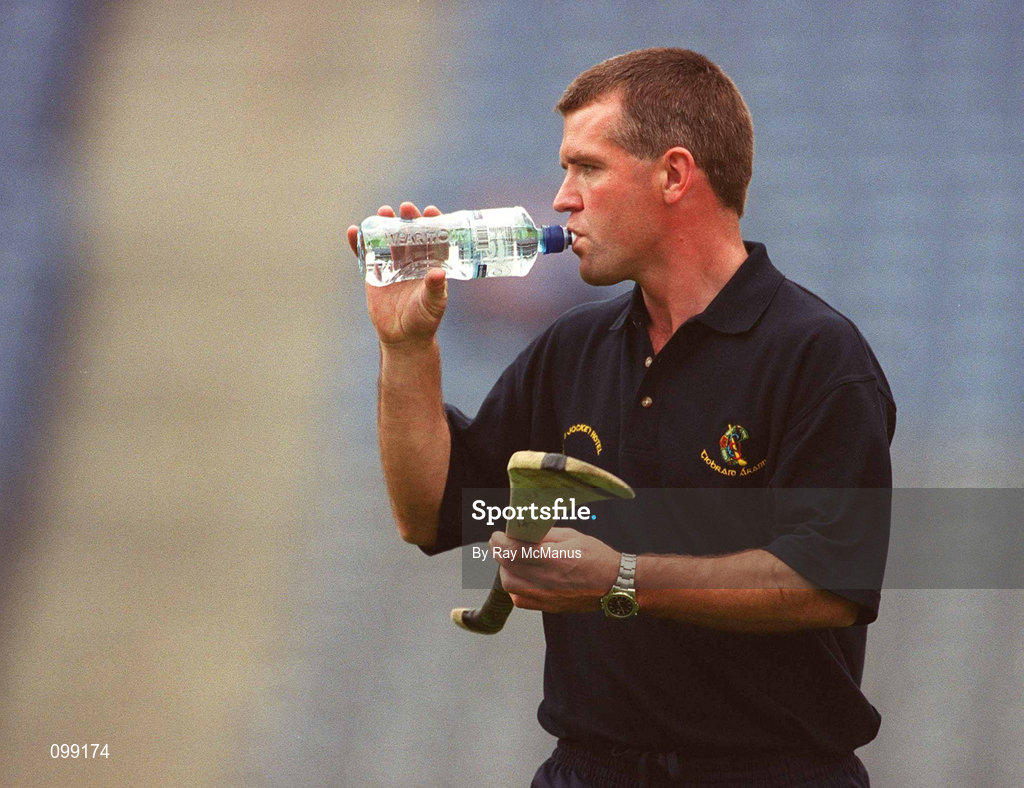 15 September 2002; Tipperary manager Michael Cleary during the All-Ireland Senior Camogie Championship Final match between Cork and Tipperary at Croke Park in Dublin. Photo by Ray McManus/Sportsfile