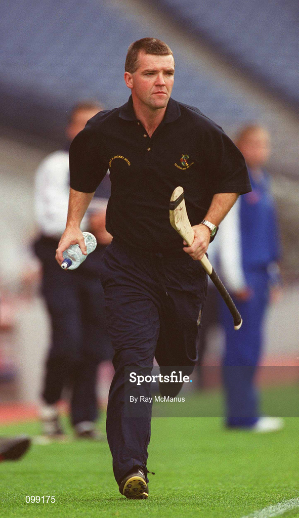 15 September 2002; Tipperary manager Michael Cleary during the All-Ireland Senior Camogie Championship Final match between Cork and Tipperary at Croke Park in Dublin. Photo by Ray McManus/Sportsfile