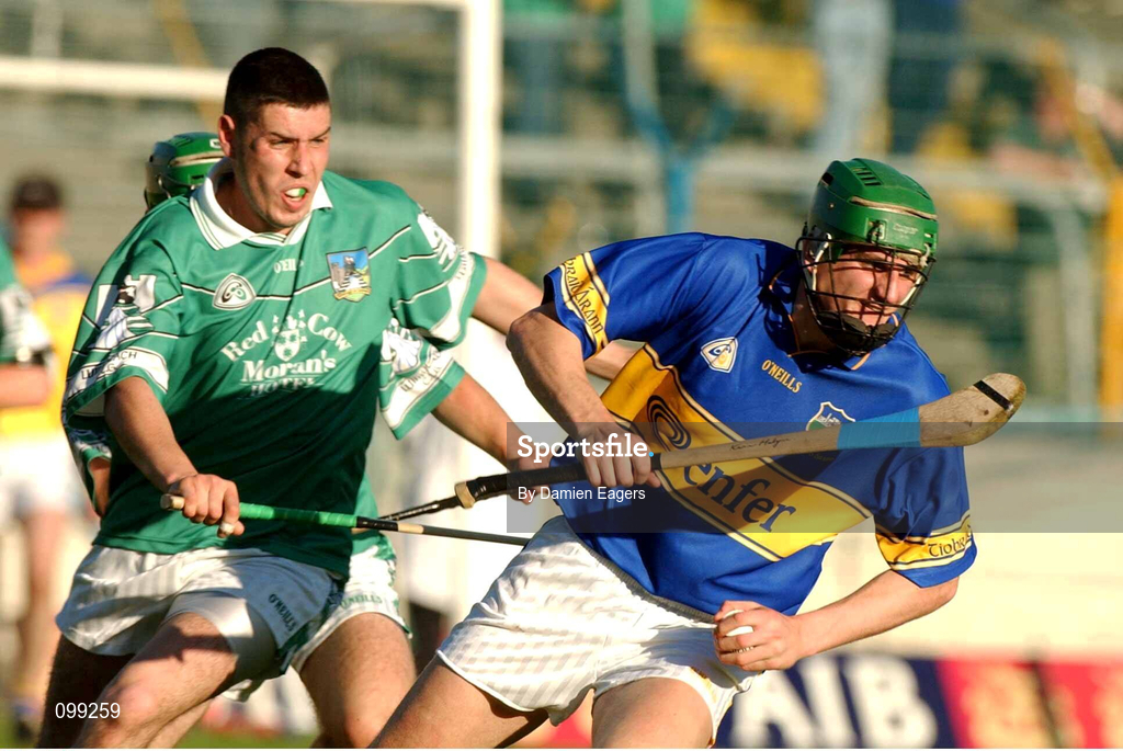 21 August 2002; Kevin Mulryan of Tipperary during the Munster U21 Hurling Championship Final Replay match between Tipperary and Limerick at Semple Stadium in Thurles, Tipperary. Photo by Damien Eagers/Sportsfile