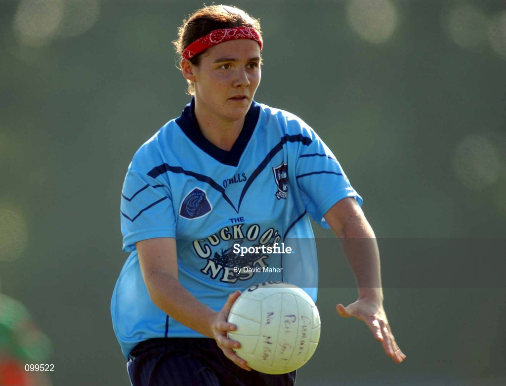 14 September 2002; Orla Smith of Dublin during the All-Ireland Ladies Football Championship semi-final match between Dublin and Mayo at Pearse Park in Longford. Photo by David Maher/Sportsfile