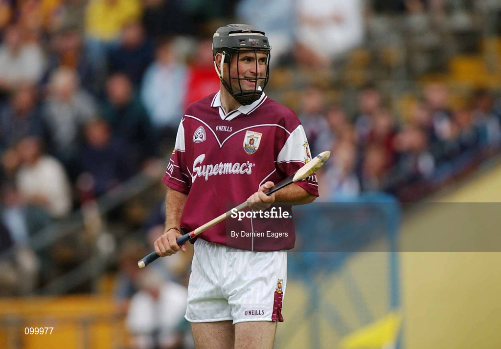 24 August 2002; Michael Coughlan of Galway during the All-Ireland U21 Hurling Championship Semi-Final match between Galway and Wexford at Semple Stadium in Thurles, Tipperary. Photo by Damien Eagers/Sportsfile