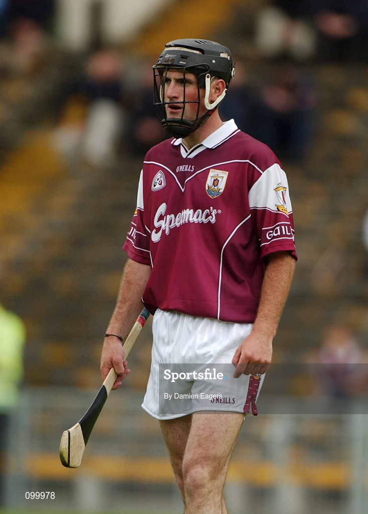 24 August 2002; Michael Coughlan of Galway during the All-Ireland U21 Hurling Championship Semi-Final match between Galway and Wexford at Semple Stadium in Thurles, Tipperary. Photo by Damien Eagers/Sportsfile