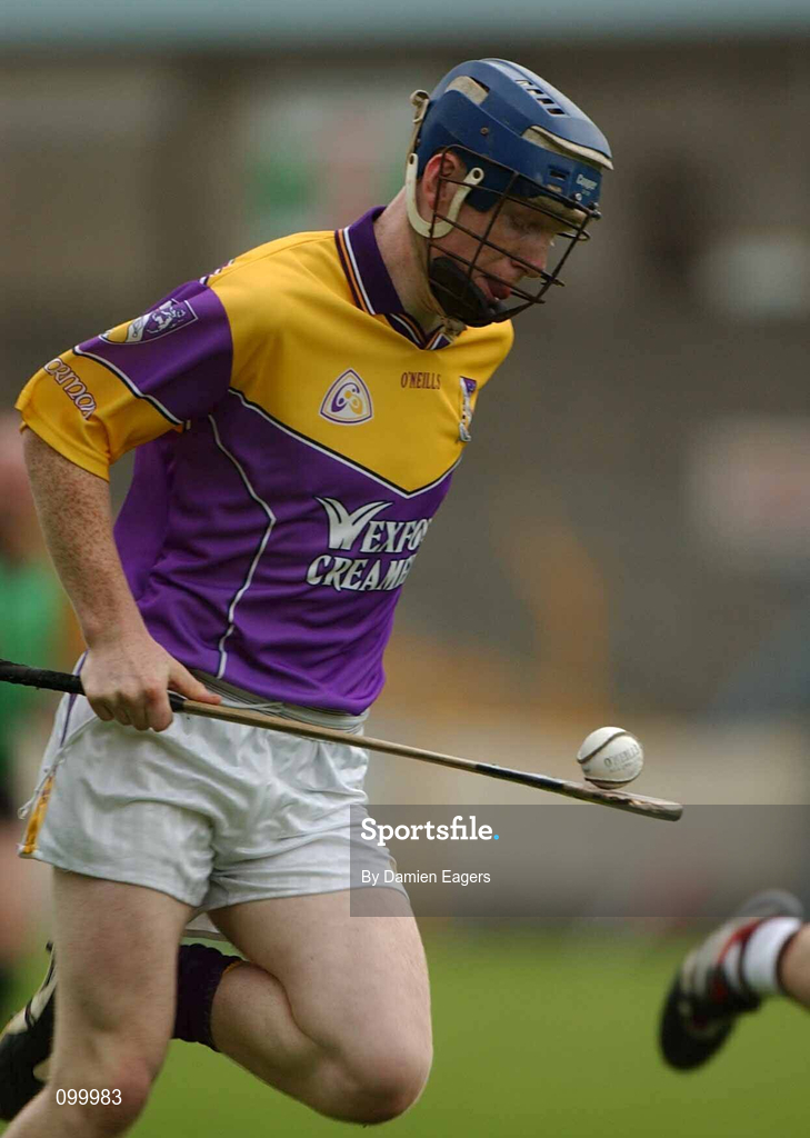 24 August 2002; Rory Jacob of Wexford during the All-Ireland U21 Hurling Championship Semi-Final match between Galway and Wexford at Semple Stadium in Thurles, Tipperary. Photo by Damien Eagers/Sportsfile