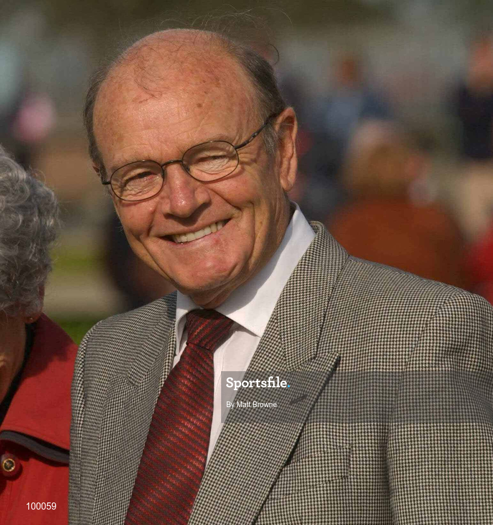 29 September 2002; Dick O'Sullivan at Punchestown Racecourse in Naas, Kildare. Photo by Matt Browne/Sportsfile