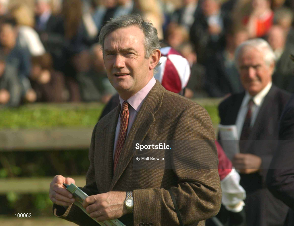 29 September 2002; Michael Hickie at Punchestown Racecourse in Naas, Kildare. Photo by Matt Browne/Sportsfile
